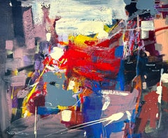 Harmony 3, Abstract Art Contemporary Original Painting, Ready to Hang