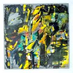 Haciendo las paces, Arte abstracto, Pintura original, Lista para colgar