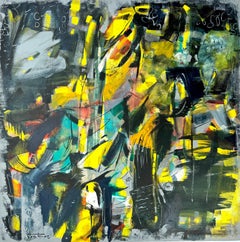 Making Peace, Abstract Art, Original Painting, Ready to Hang