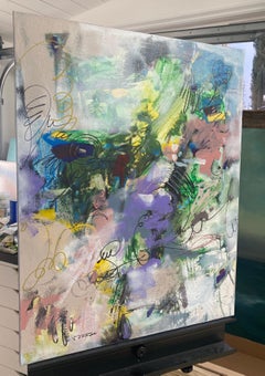 Movement, Modern Abstract Art, Original Painting, Ready to Hang