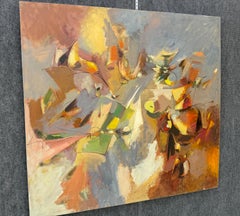 My Story 2, quadro originale astratto su tela, pronto da appendere