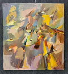 Mi Historia, Pintura Original Abstracta sobre Lienzo, Lista para Colgar