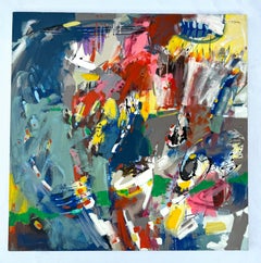 Naming The Sky, Abstract Art Large Original Painting, Ready to Hang