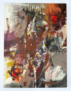 One Last Breath, Abstract Art, Original Painting, Large Size Ready to Hang