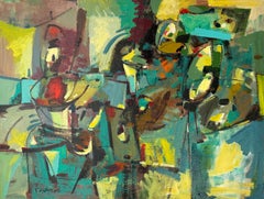 Organic Emotion, Abstract Art Original Painting, Large Size Ready to Hang