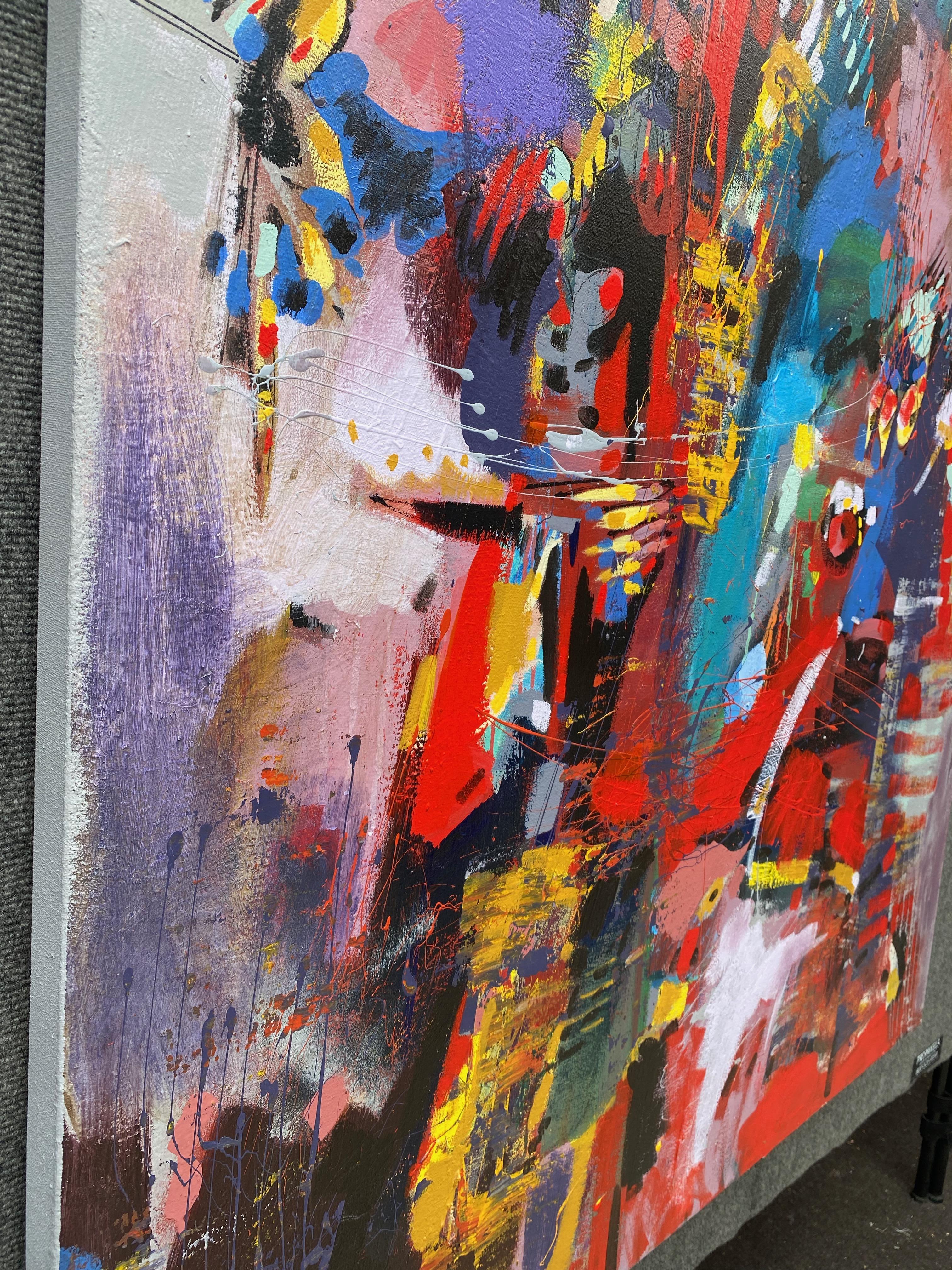 quadro acrilico astratto