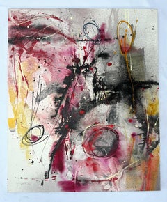 Phantom Earth, Abstract Art Large Original Painting, Ready to Hang