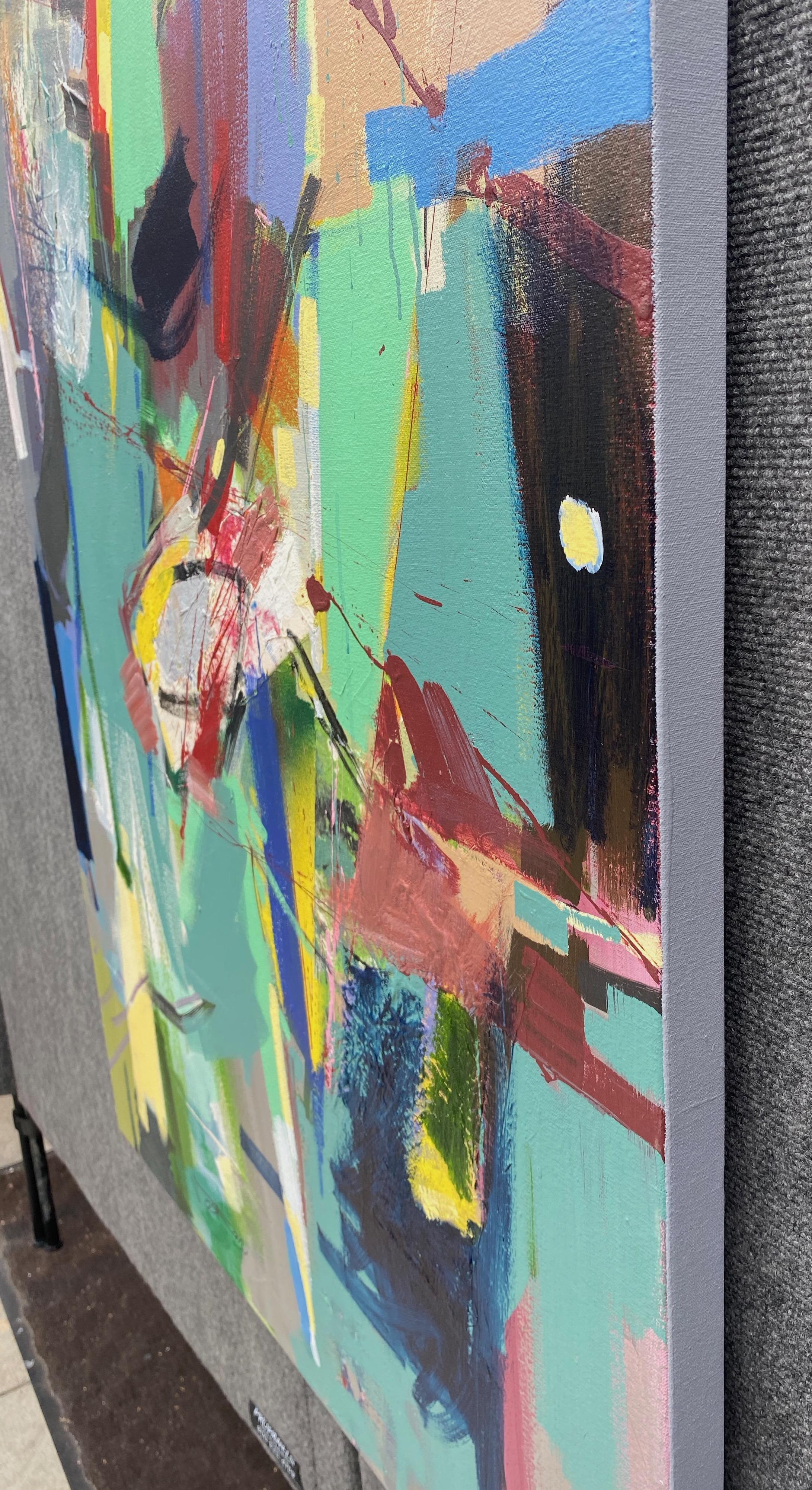 20
Artista: Voskan Galstian 
Lavoro: Pittura acrilica originale, opera d'arte fatta a mano, pezzo unico 
Mezzo: Acrilico su tela 
Anno: 2022
Stile: Arte astratta, 
Titolo: Festa in piscina,
Dimensioni: 51