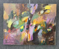 There Is Gravity, Abstract Large Original Painting on Canvas, Ready to Hang