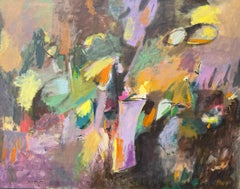 There Is Gravity, Abstract Large Original Painting on Canvas, Ready to Hang