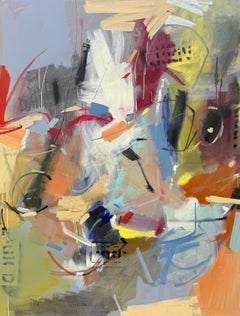 Al Despertar, Pintura Original Abstracta sobre Lienzo, Lista para Colgar