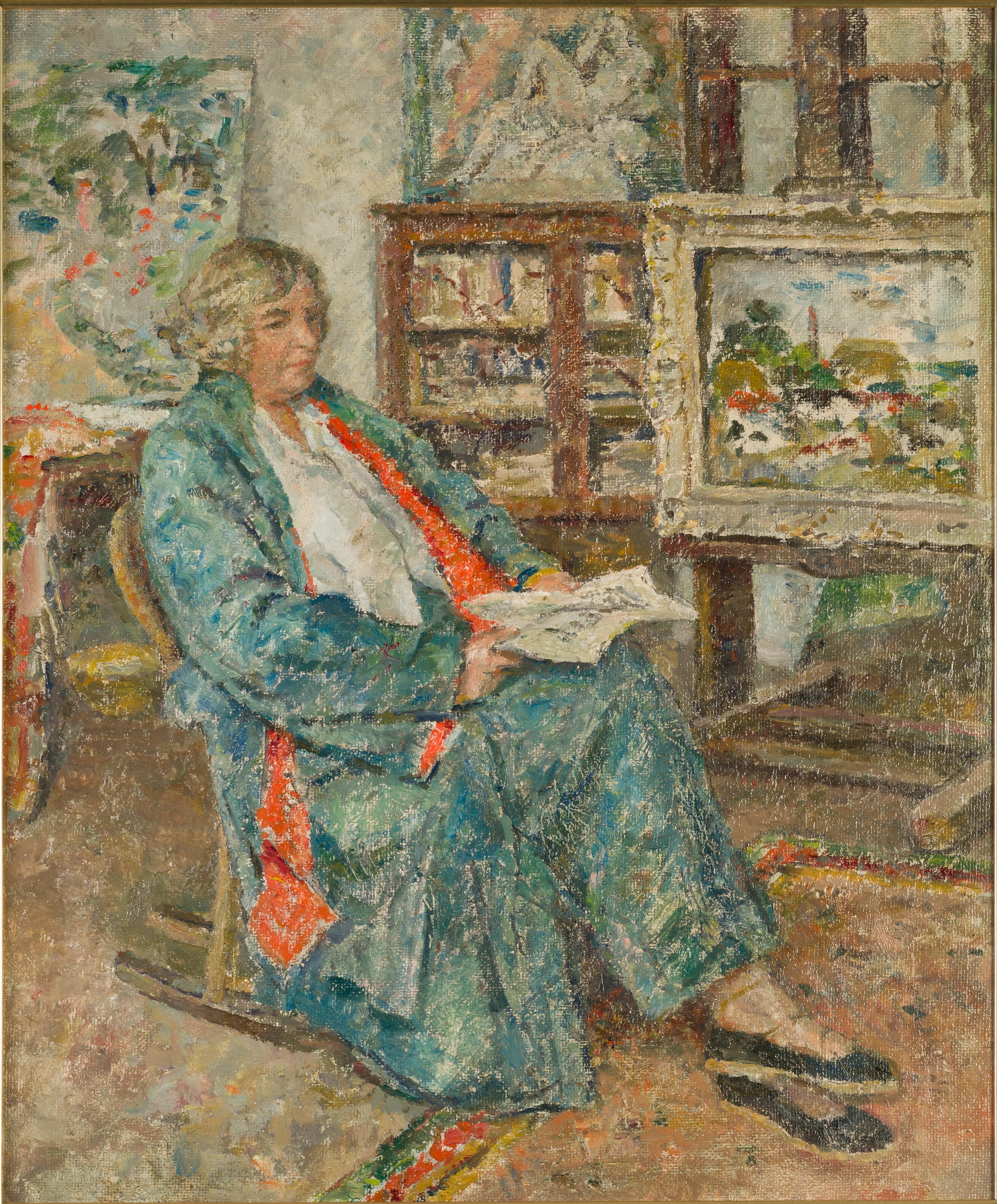 Porträt von Margaret Betts, Bletchley Park – Painting von Voss