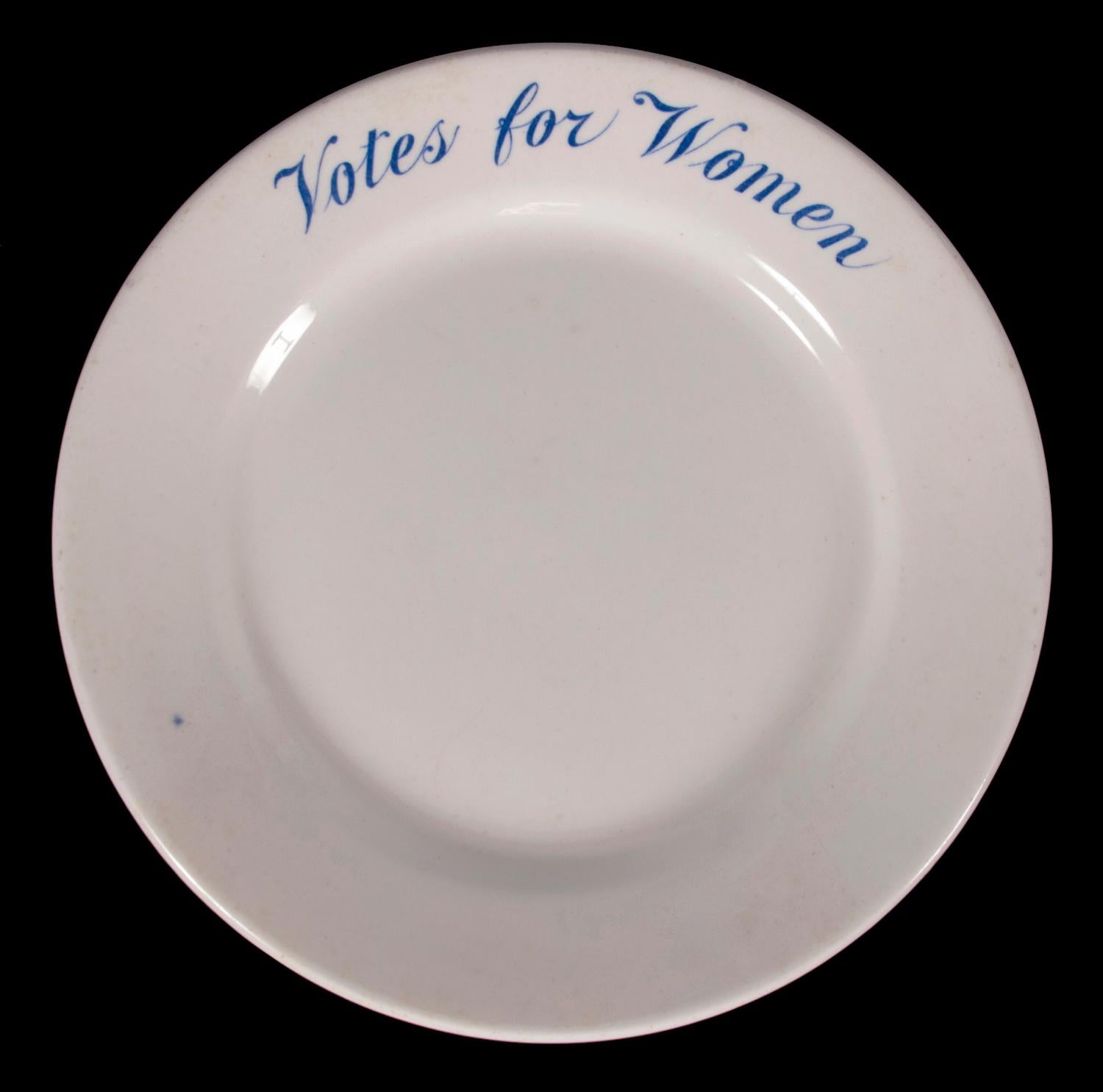 IRONSTONE PLATE WITH 