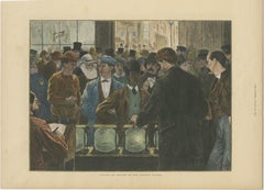 Voting by Ballot in the United States Published in The Graphic, November 6, 1872