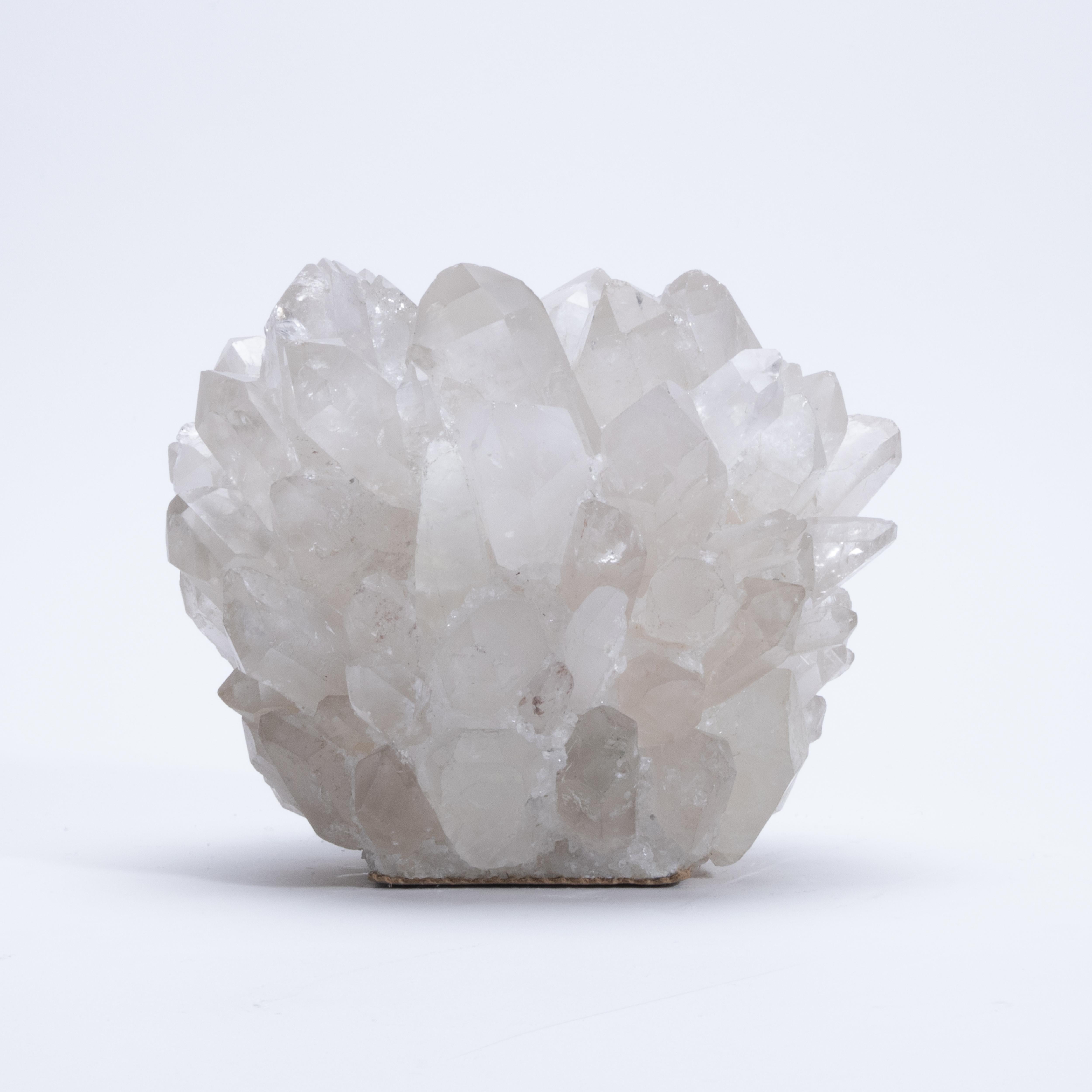 Portavotivas de Cuarzo Transparente Grande de Kathryn McCoy Estadounidense en venta