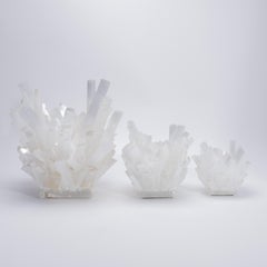 Votive Holder in Selenite Classic by Kathryn McCoy