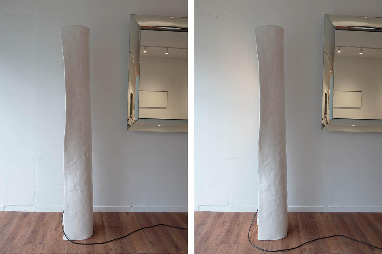 Modern Voukenas Petrides Splayed Tube Floor Lamp For Sale
