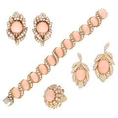 VOURAKIS Angle Skin Coral Parure