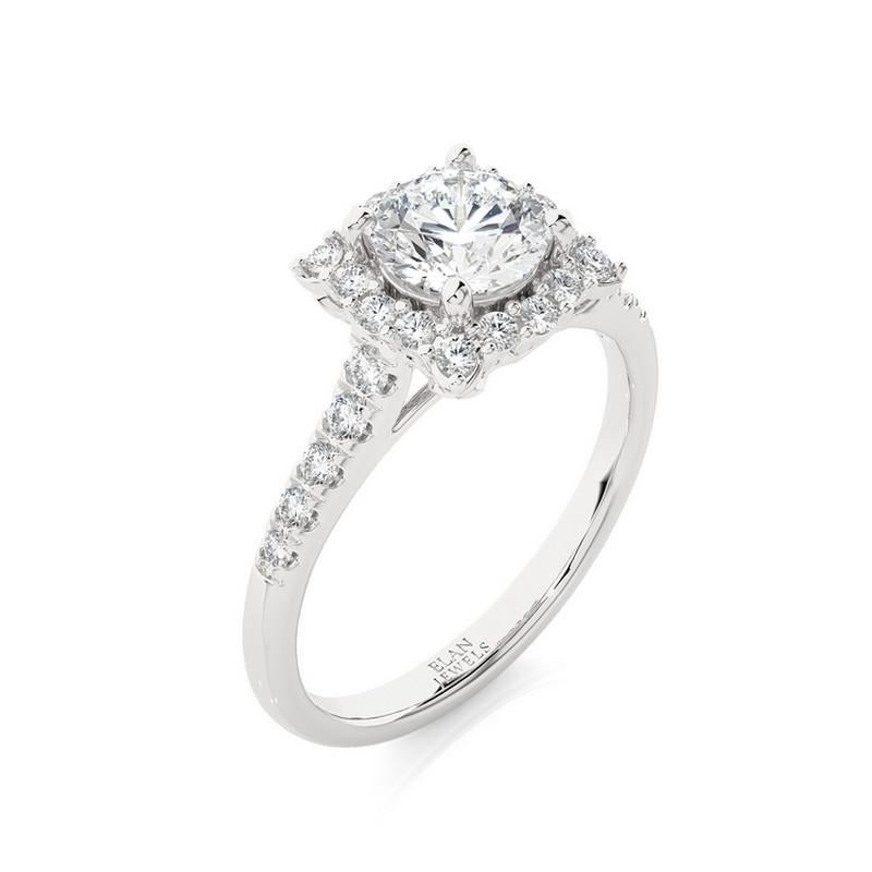 Diamond Total Carat Weight: This exquisite Vow Collection ring features a total carat weight of 0.51 carats, showcasing the brilliance of 26 carefully selected diamonds. The design incorporates a combination of t.c. micro setting and prong setting