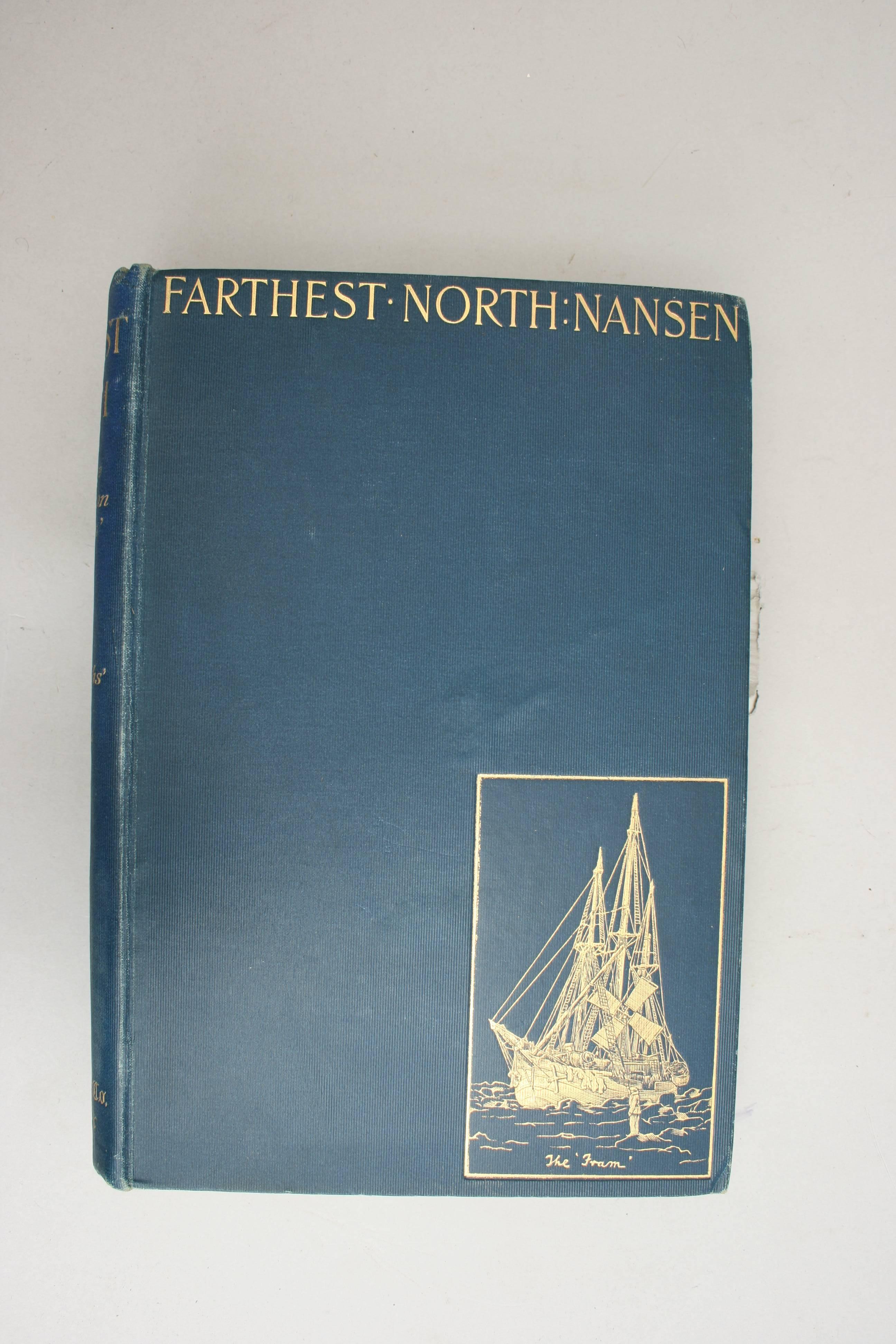 Late 19th Century Voyage and Exploration Books, Fridtjof Nansen