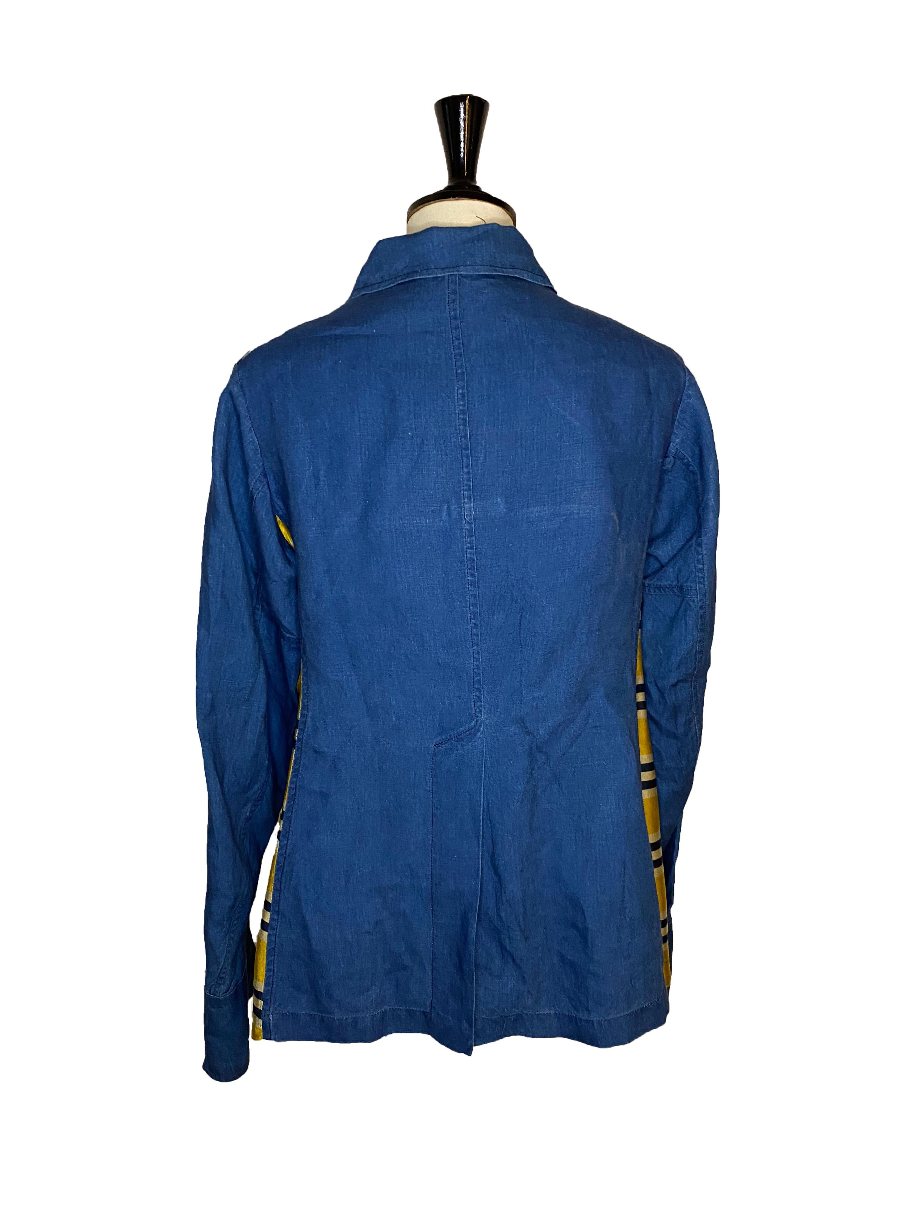 Femenino o masculino Voyage England Traje pantalón vintage de seda y lino en venta