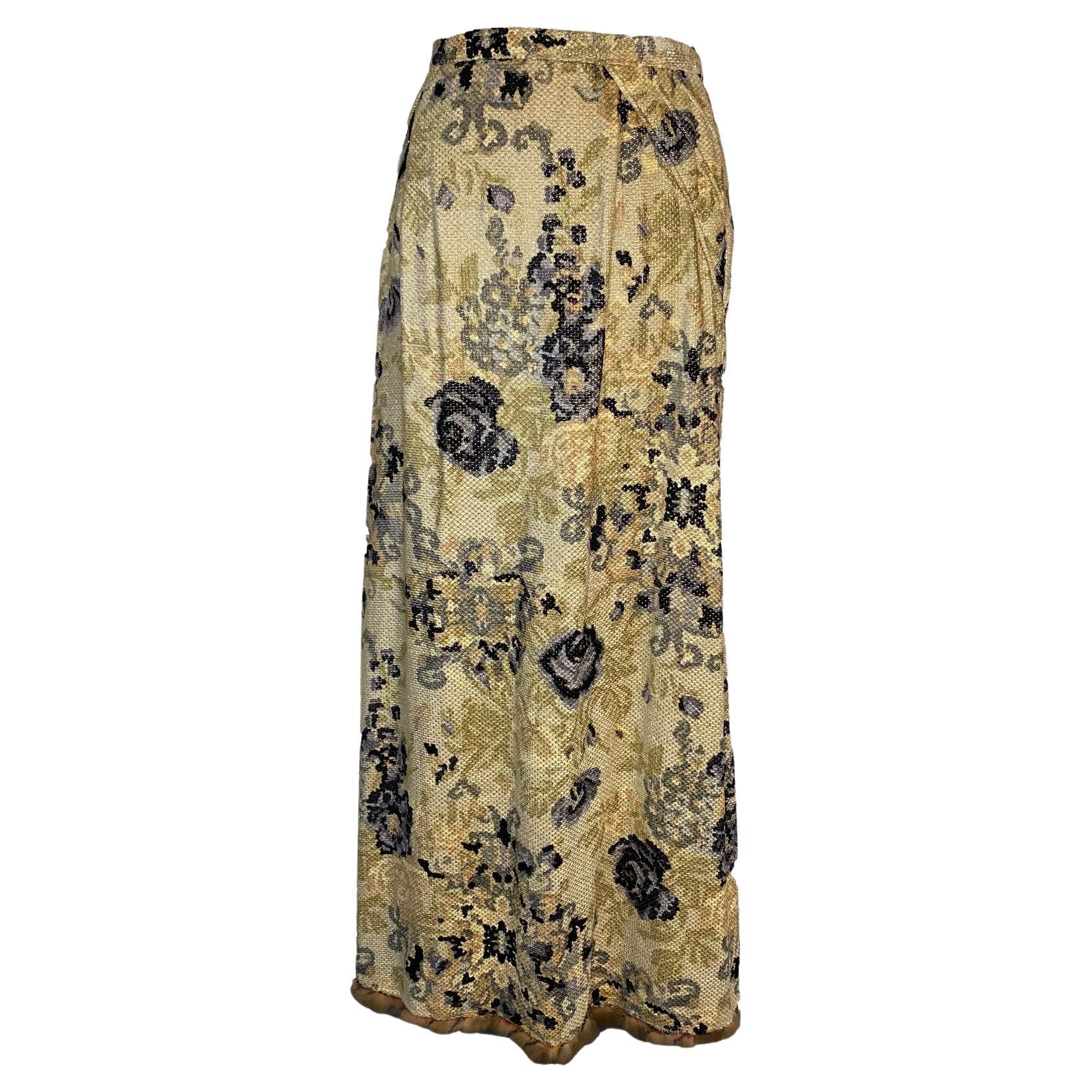 Voyage Invest In The Original Glitter Maxi Skirt For Sale