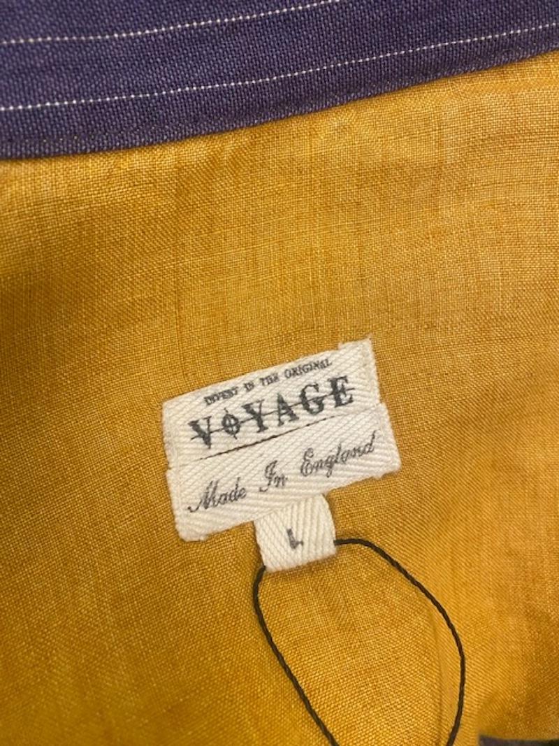 Voyage Invest In The Original Linen Waistcoat In Excellent Condition For Sale In Glasgow, GB
