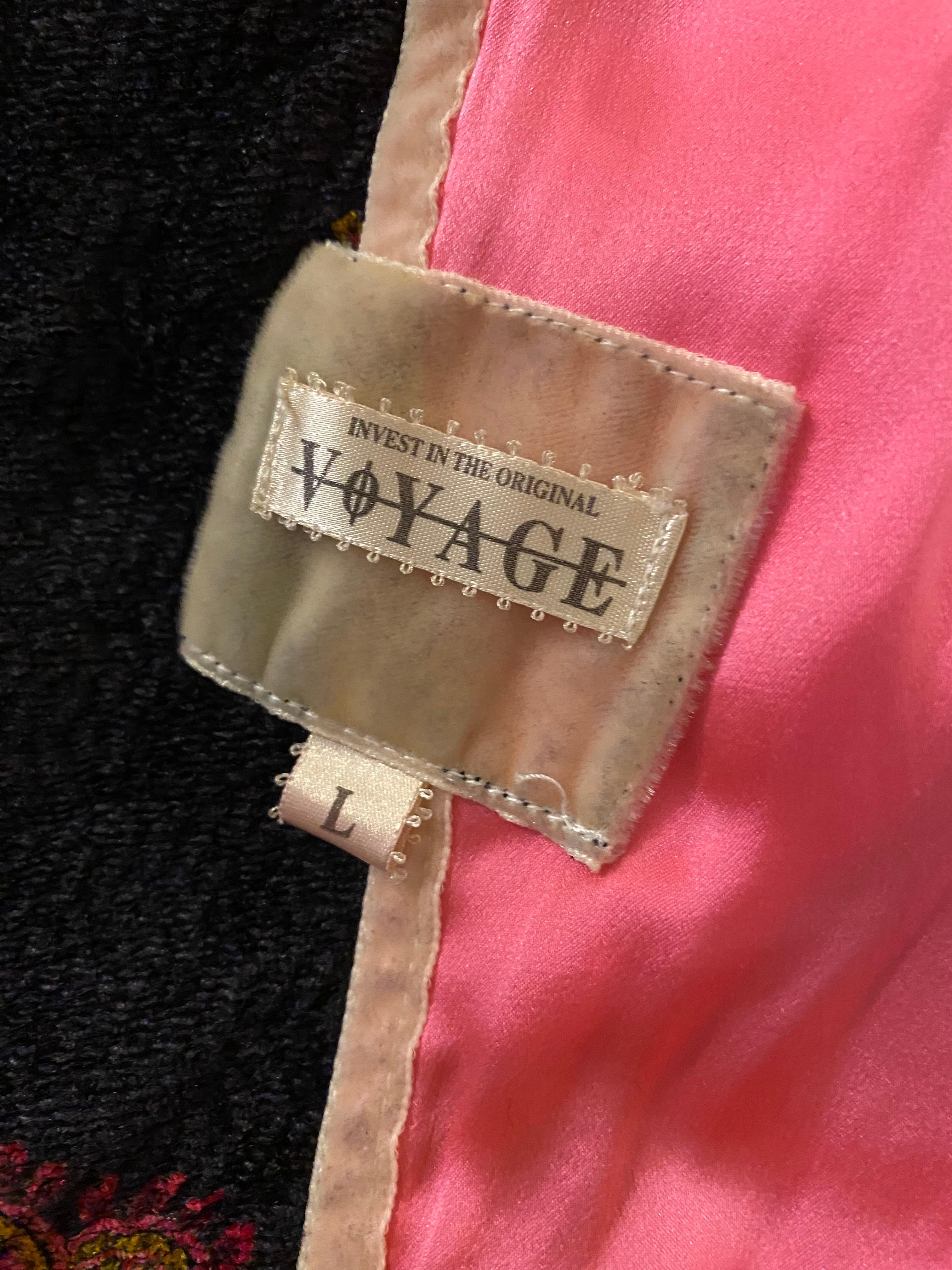 Voyage Invest In The Original Paisley Pattern and Pearl Jacket For Sale 3