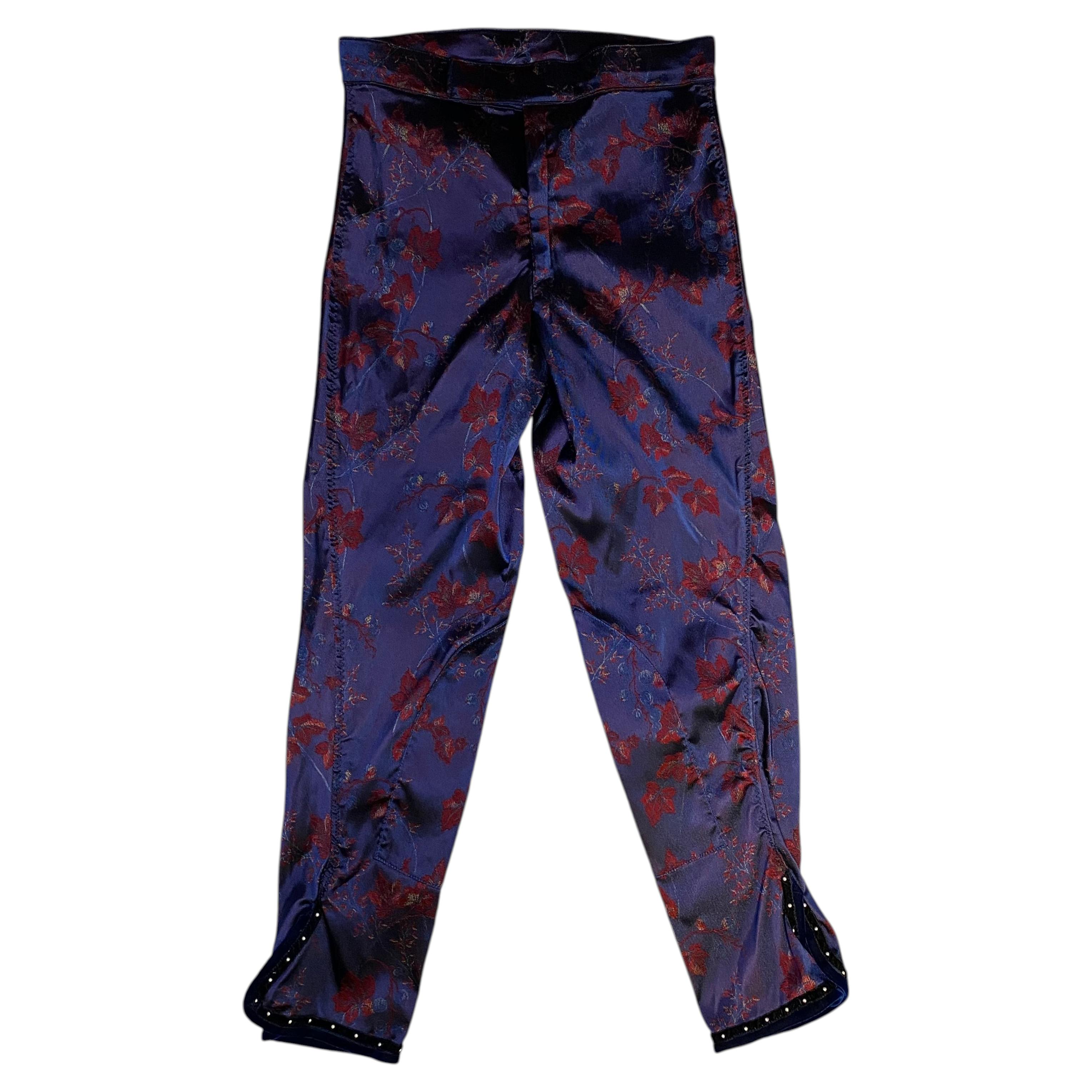 パンツ VOYAGE LONDON Made in Italy Vintage Voyage London Clothing - 11 For Sale on 1stDibs
