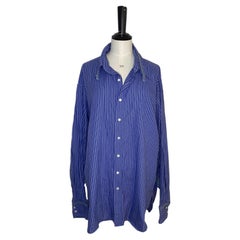 Voyage Invest In The Original Vintage Blue Mens Cotton Shirt