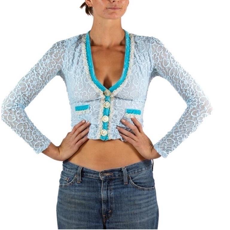 Voyage Passion Light Blue Sweater 2