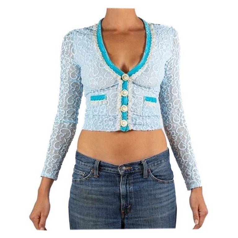 Voyage Passion Light Blue Sweater