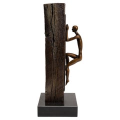Vladimir Kush „VOYEUR“ Bronze Metaphorischer Realismus/Surrealistischer Figurativ 