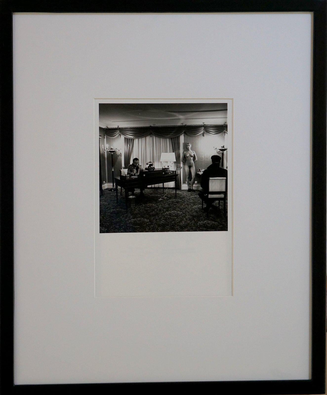Silver Gelatin Print 
Signed & Numbered in blue pencil verso
Along with copy right stamps and the negative number written in regular pencil 
Sheet size: 15.8