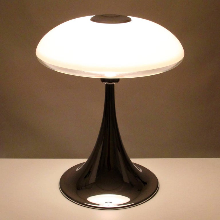 20th Century VP Europa, Rare Large Table Lamp by Verner Panton for Louis Poulsen in 1977 For Sale
