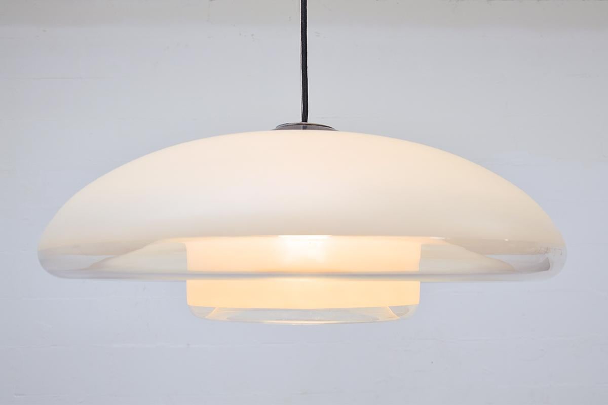 Late 20th Century VP Europa Glass Pendant by Verner Panton for Louis Poulsen, 1970s For Sale