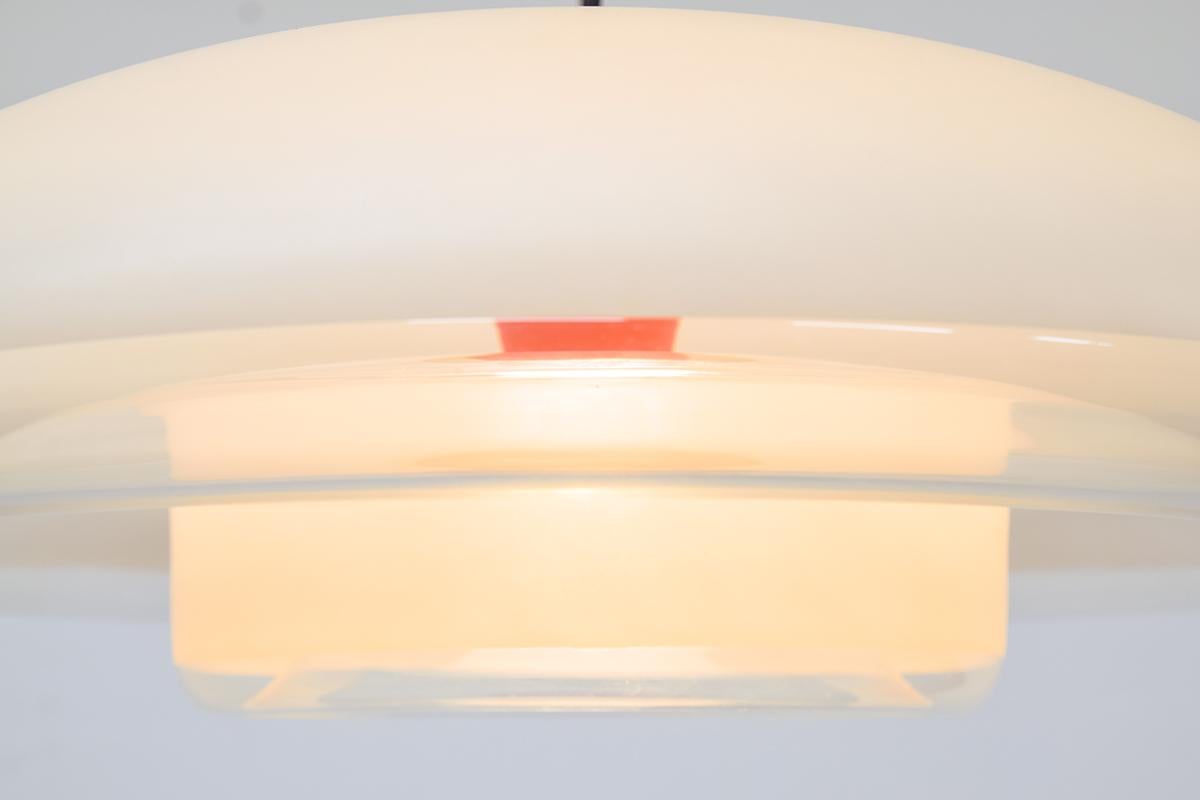 VP Europa Glass Pendant by Verner Panton for Louis Poulsen, 1970s For Sale 1