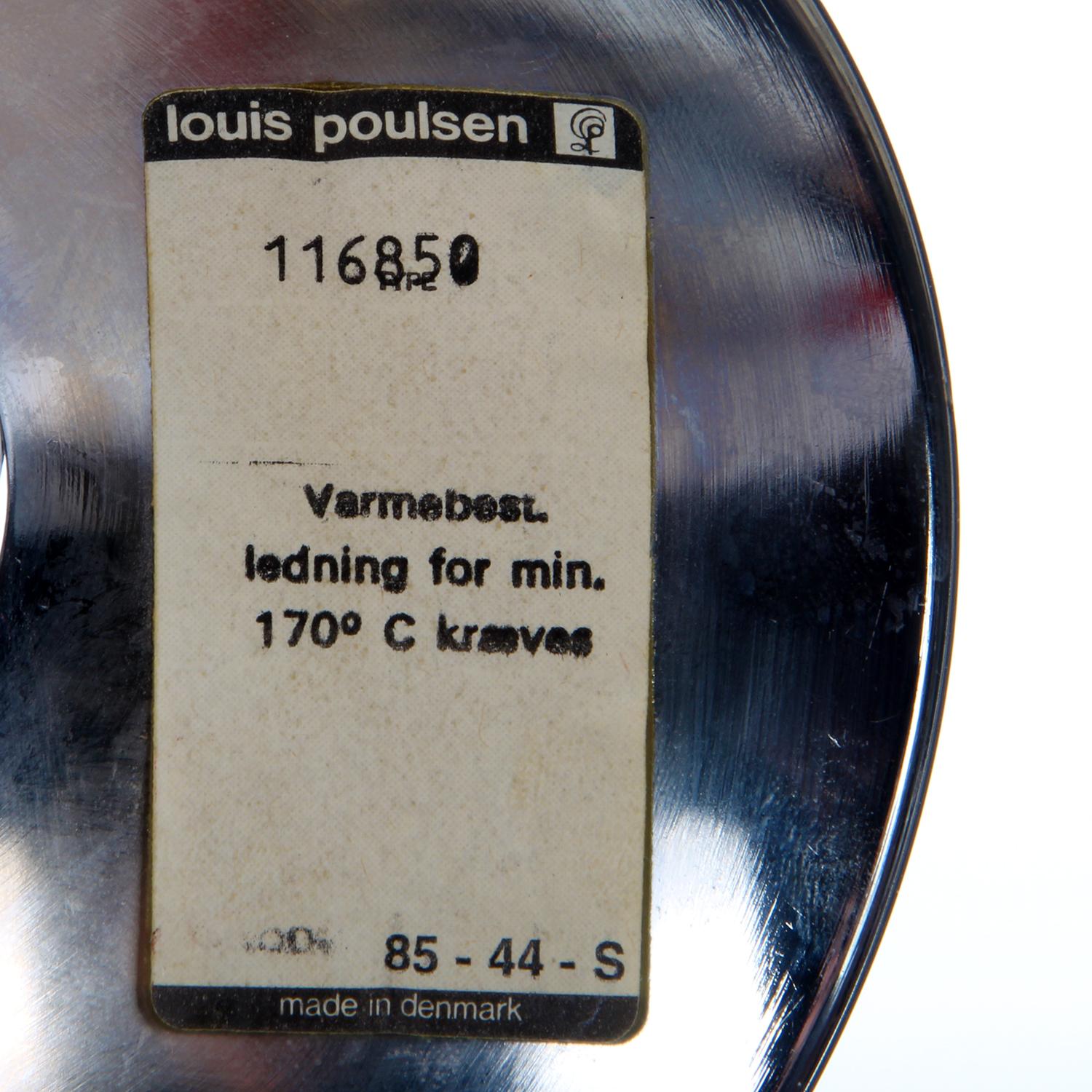 VP EUROPA Rare Danish Lamp by Verner Panton Louis Poulsen, 1977 3
