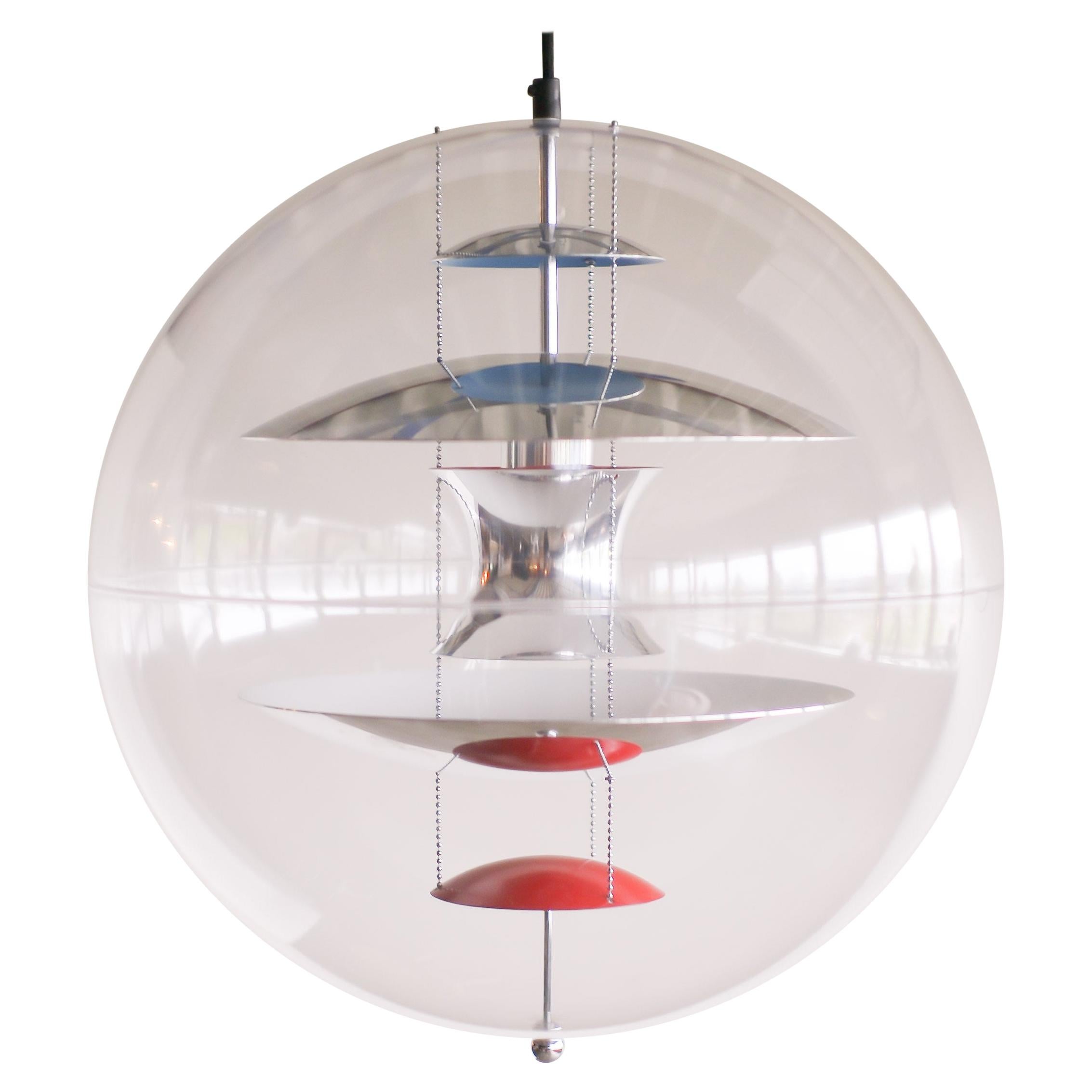 VP Globe Large Pendant Light by Verner Panton