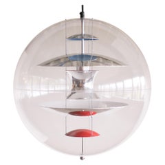 VP Globe Large Pendant Light by Verner Panton