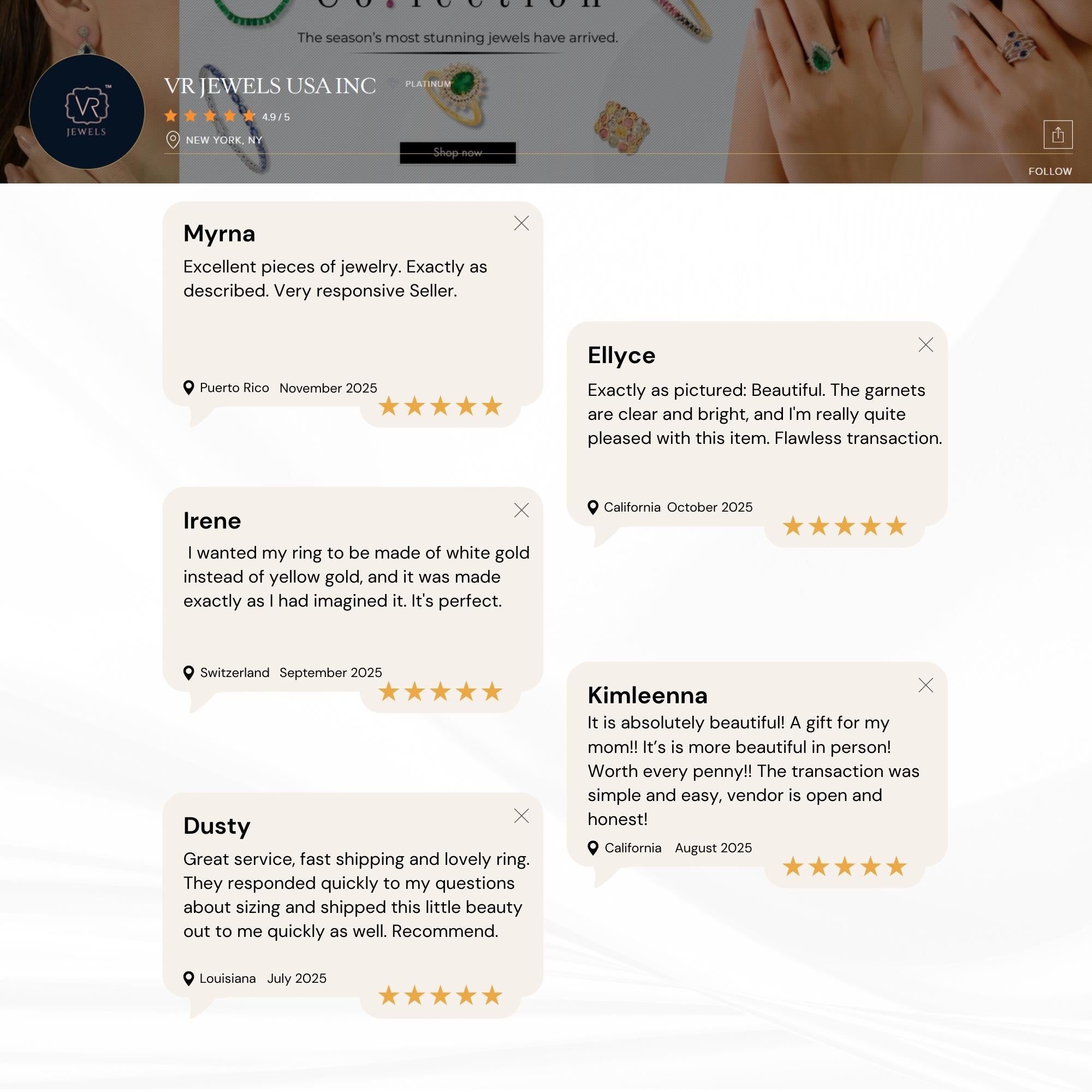 En venta: VR Jewels 14K Oro Blanco Zafiro Azul Natural y Diamante Anillo de Compromiso para Ella  11