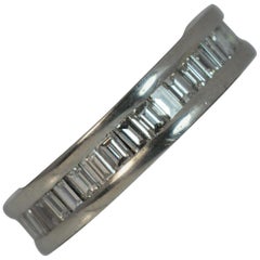 VS 2.00 Carat Diamond 18 Carat White Gold Full Eternity Stack Ring