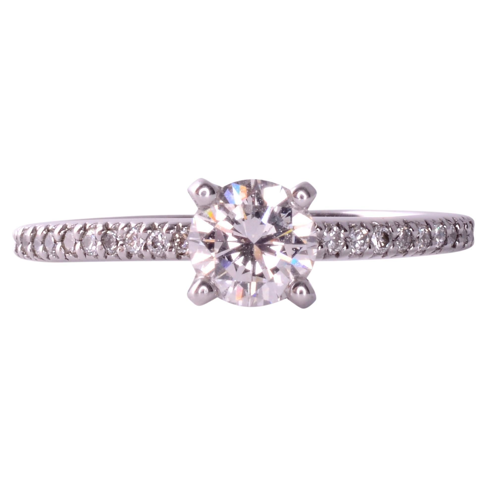 VS Diamond Engagement Ring For Sale at 1stDibs | vs diamond engagement rings