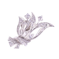 VS Diamond Palladium Earrings