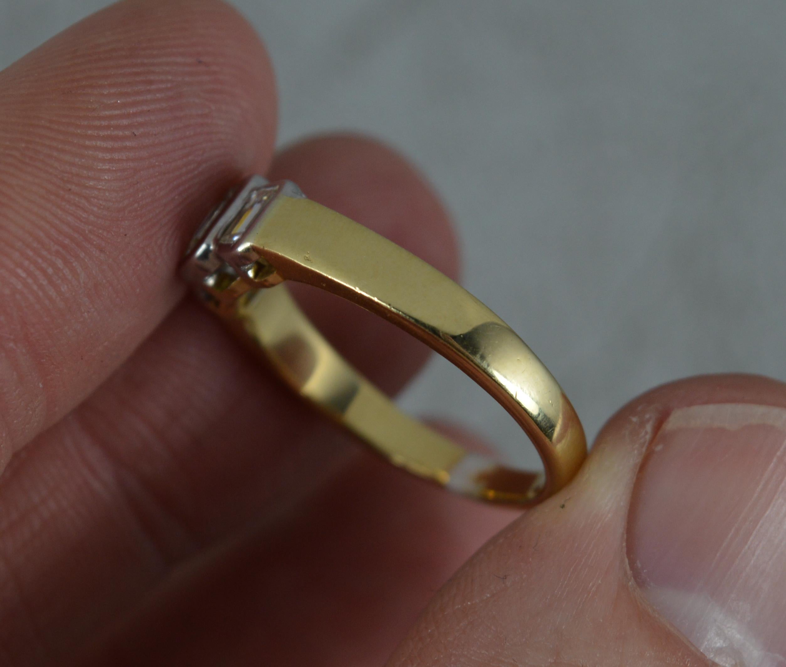 18ct gold ring