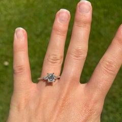 VS2 1.28 Carat Diamond Engagement Ring