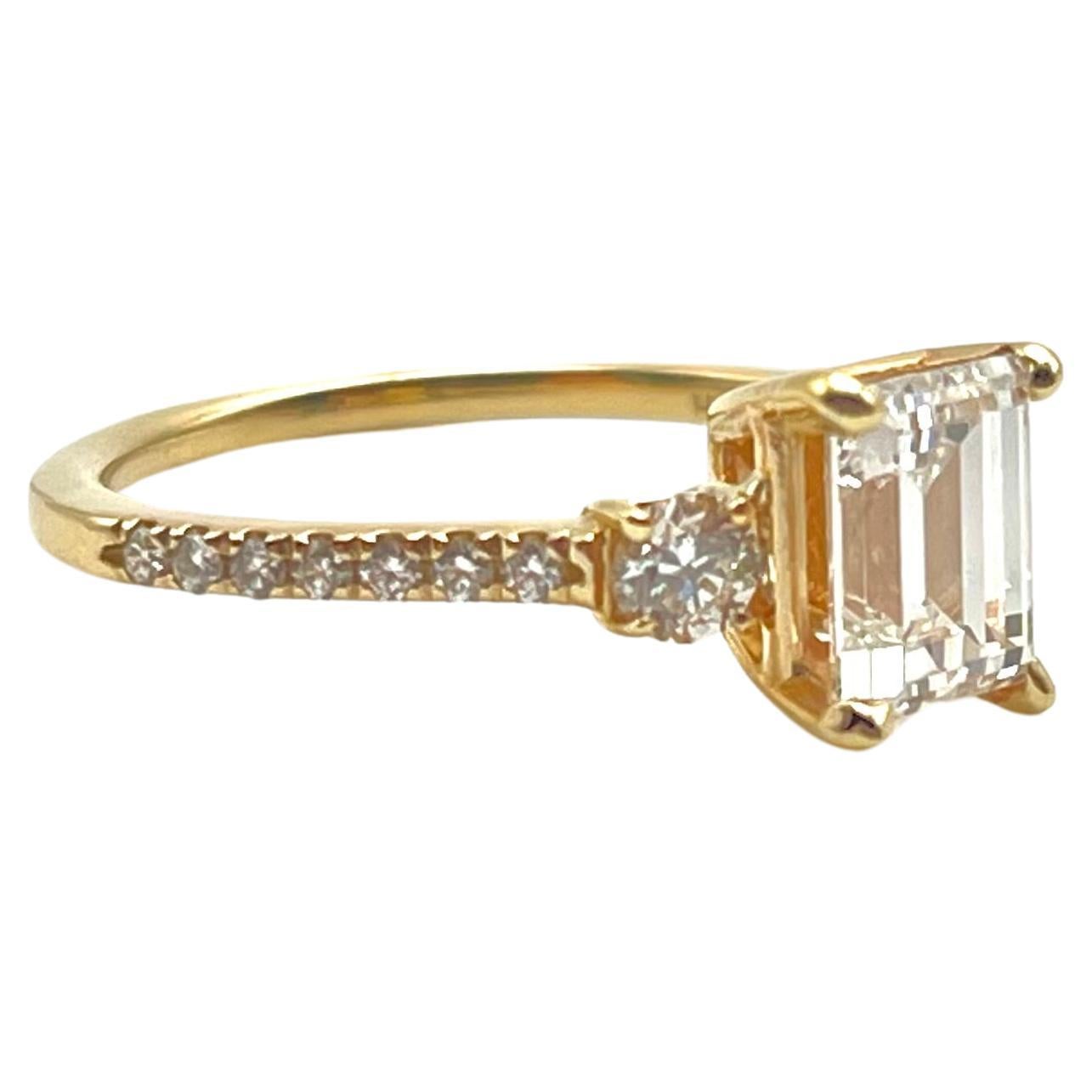VS2 1.28 Carat Diamond Engagement Ring