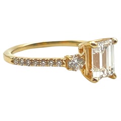 VS2 1.28 Carat Diamond Engagement Ring 