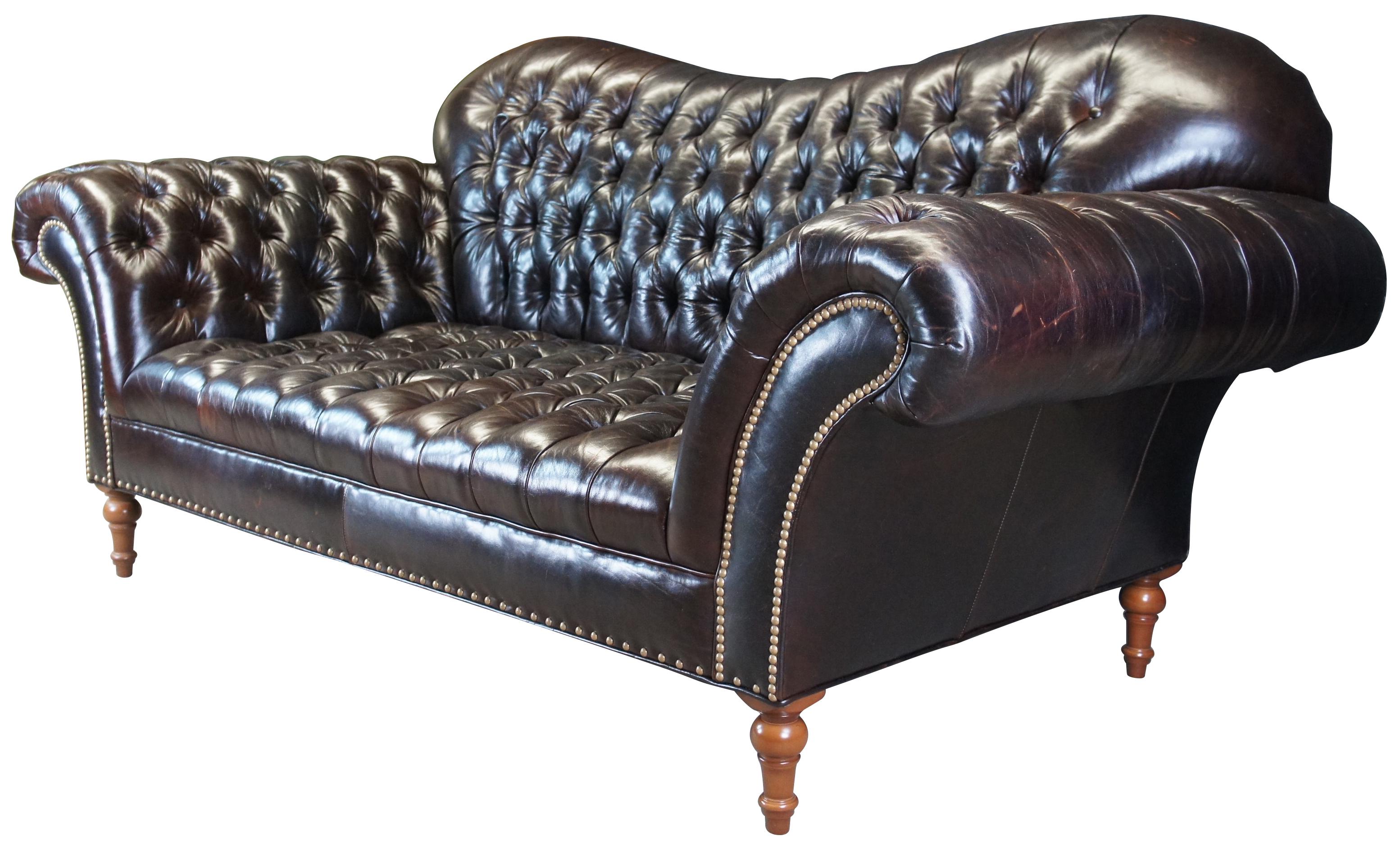 arhaus chesterfield sofa