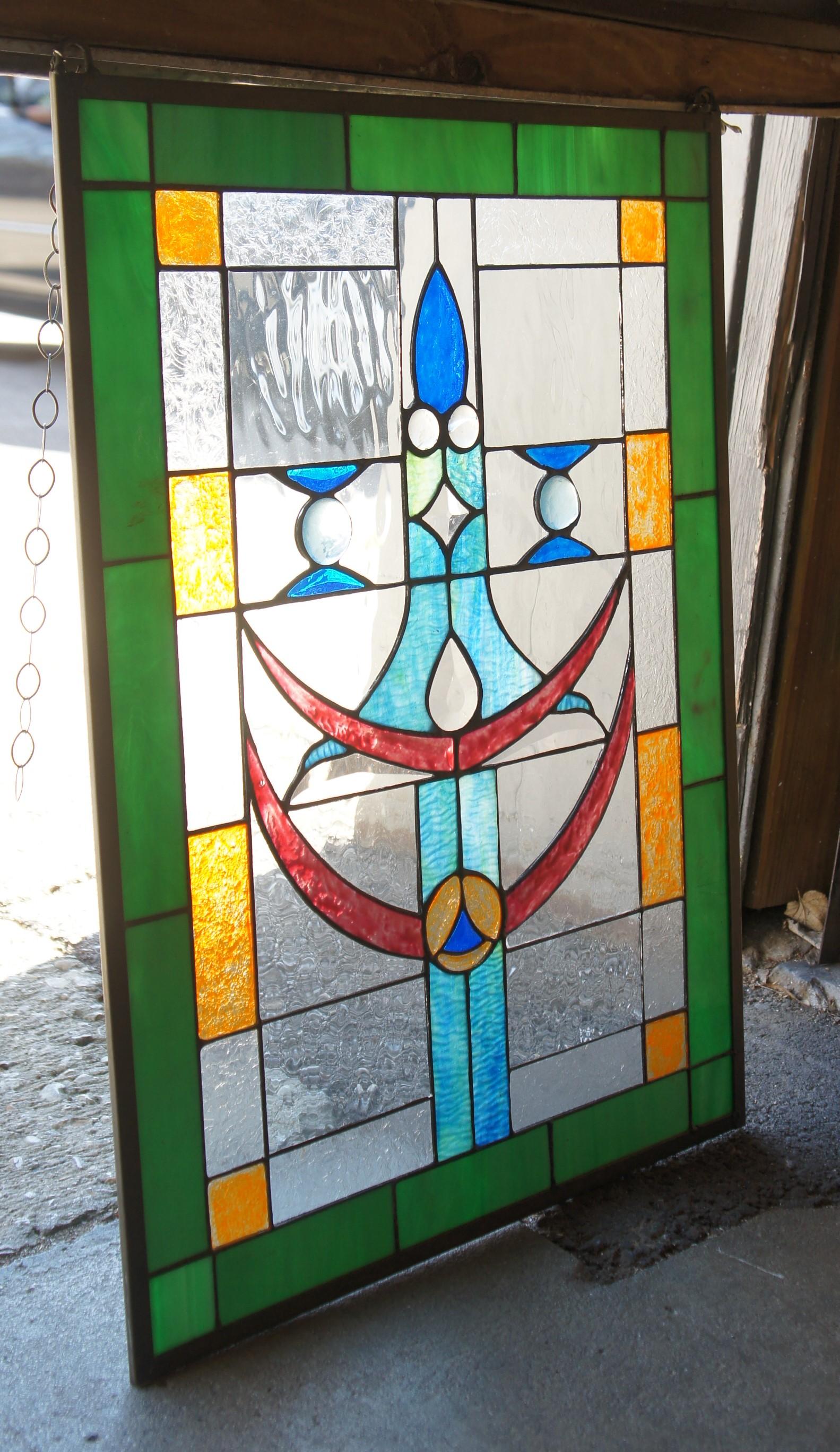 chakra stained glass